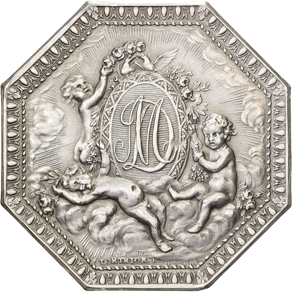 France, Token, Médaille de naissance, Silver, Lorthior, MS(63)