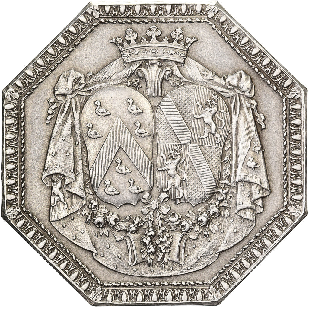 France, Token, Médaille de naissance, Silver, Lorthior, MS(63)