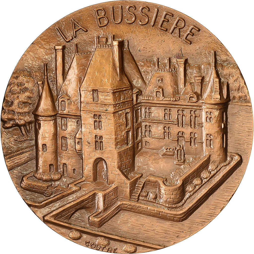 France, Medal, La Bussière - Musée de la pêche, Bronze, Coutré, MS(63)