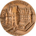 France, Medal, La Bussière - Musée de la pêche, Bronze, Coutré, MS(63)