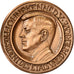 Francia, medaglia, John Kennedy, Président des Etats-Unis d'Amérique, Bronzo