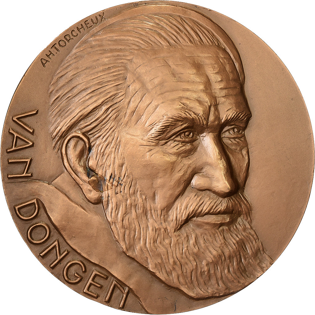 Frankreich, Medaille, Van Dongen, Bronze, Torcheux, UNZ