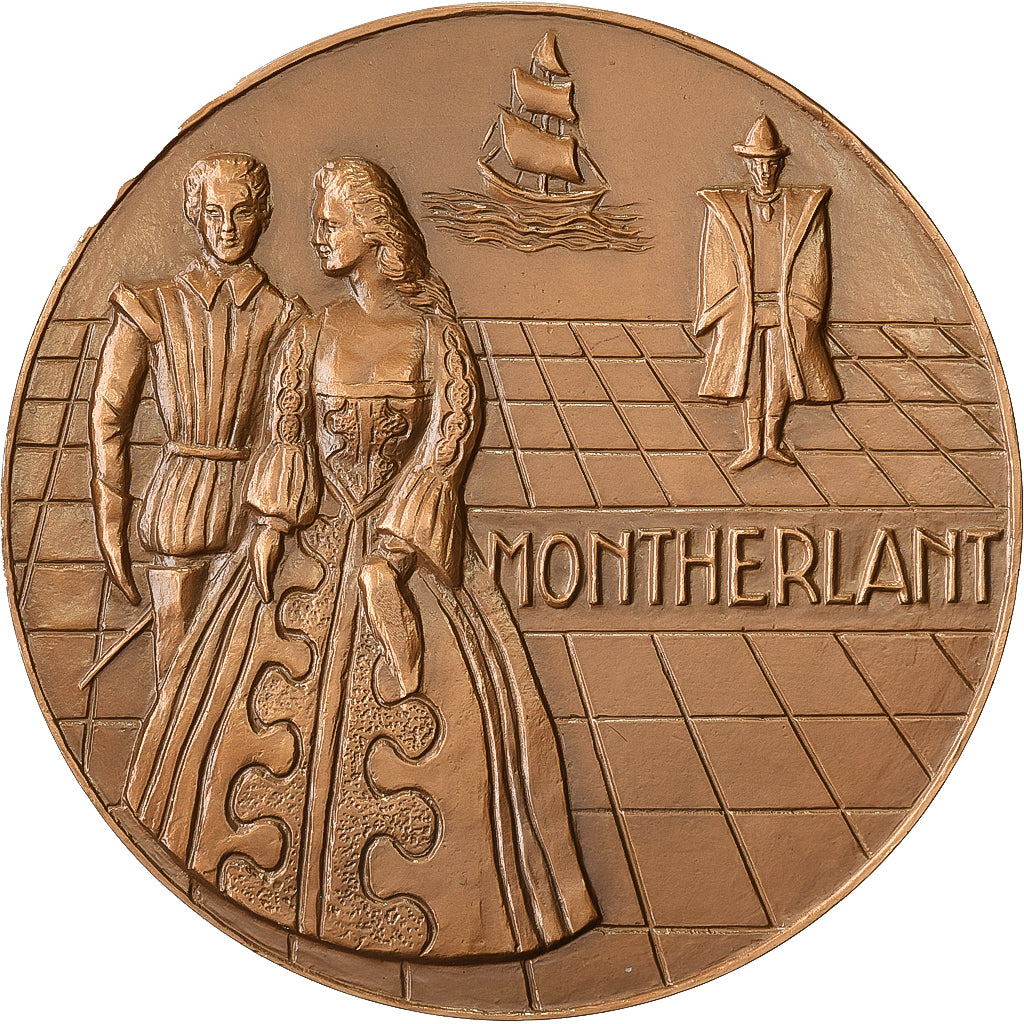 Francia, medaglia, Montherlant, Bronzo, Torcheux, SPL