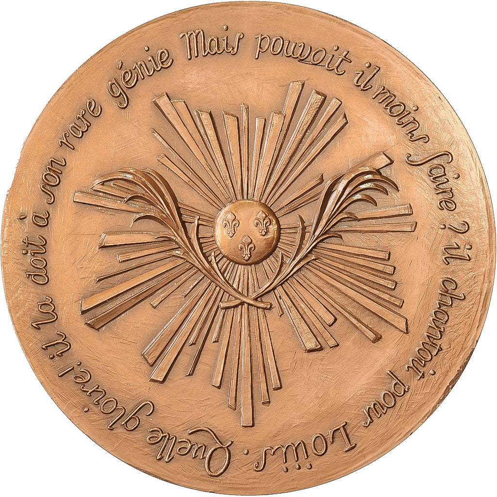 Frankrijk, Medaille, Jean-Baptiste Lully, MDP, Bronzen, Ponce, UNC-