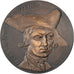 Francia, medaglia, Thomas Gainsborough, 1967, MDP, Bronzo, Flourat, SPL