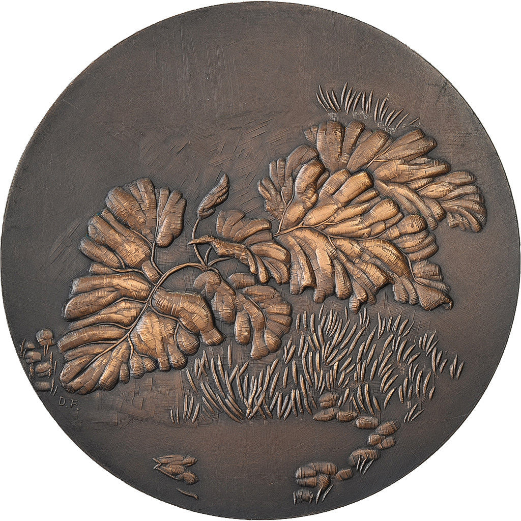 Francia, medaglia, Thomas Gainsborough, 1967, MDP, Bronzo, Flourat, SPL