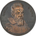 França, medalha, 4e centenaire de naissance de Galilée, MDP, Bronze, Corbin