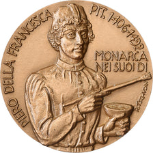 France, Médaille, Piero della Francesca, 1967, Bronze, SPL, Tschudin