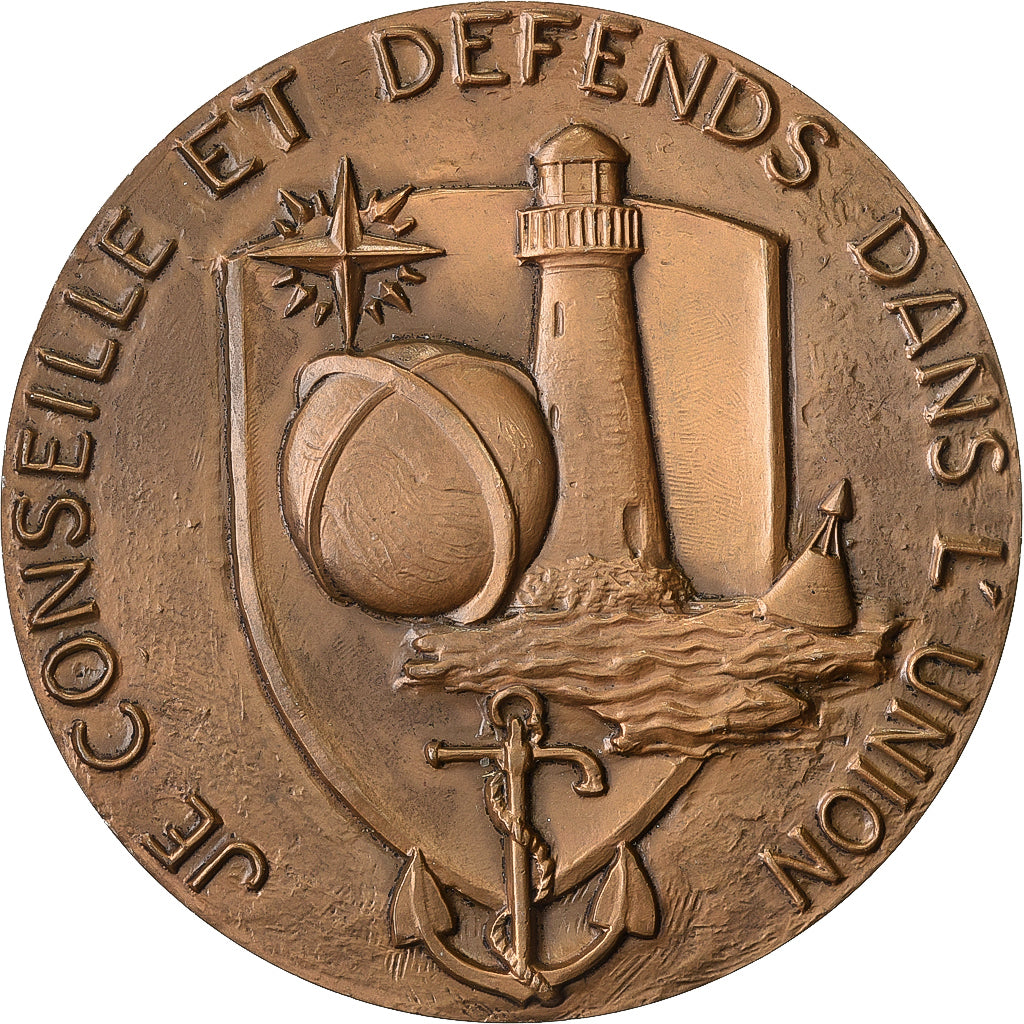 Frankreich, Medaille, Fédération Nationale des Pilotes de France, 1955