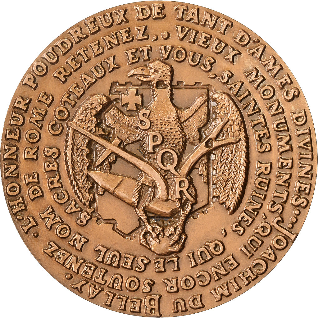 Francia, medaglia, Bronzo, Devigne, Rome, SPL