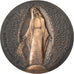 France, Medal, Sainte Marie, 1968, Bronze, Coeffin, MS(63)