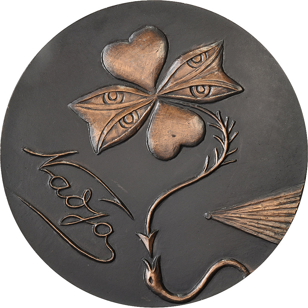 Francia, medaglia, André Breton, Bronzo, Torcheux, SPL