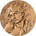 France, Medal, Musique, Orphée, 1974, Bronze, Coudray, MS(63)