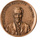 Francia, medaglia, Charles Louis Philippe, 1981, Bronzo, SPL