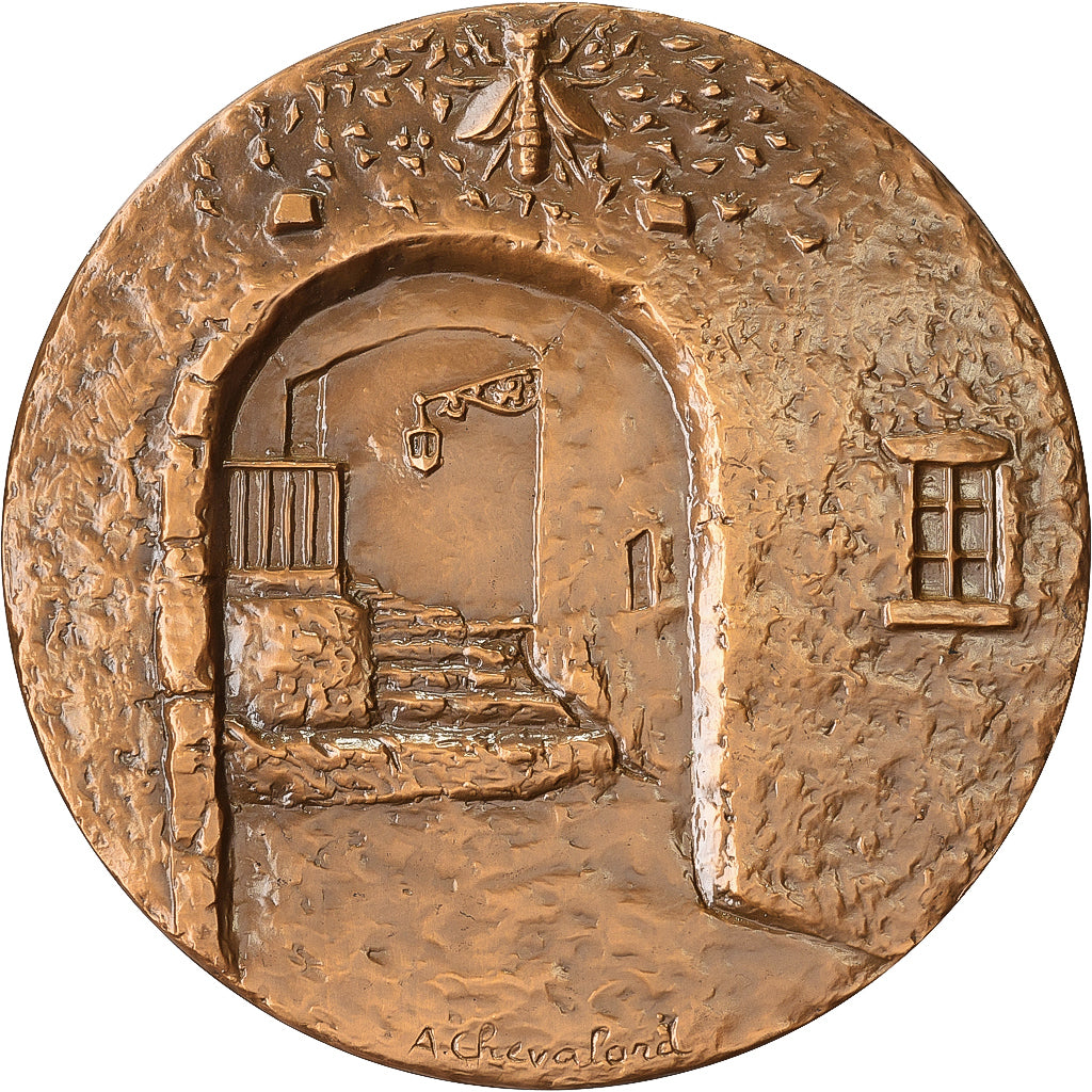 França, medalha, Provence - Ramatuelle, Bronze, Chevalard, MS(63)