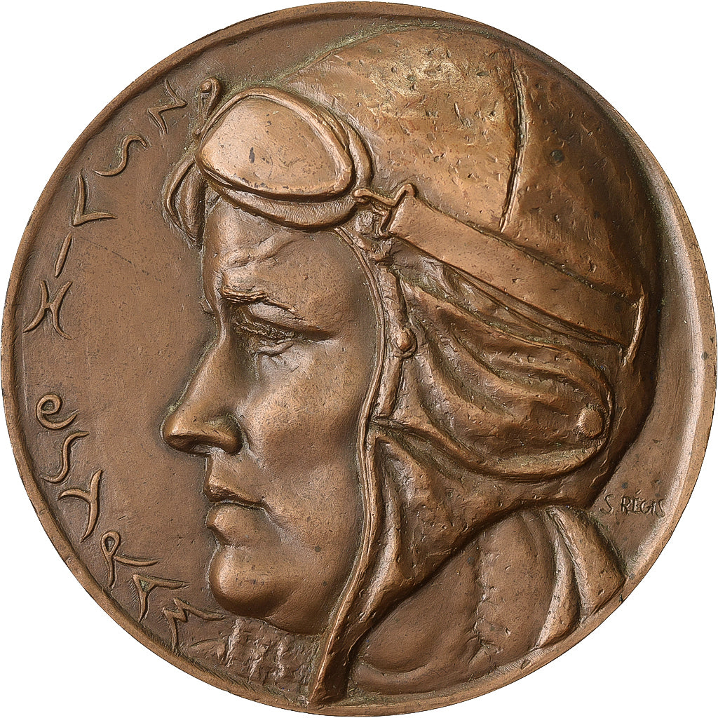 Francia, medaglia, Maryse Hilsz, 1972, Bronzo, S.Regis, SPL