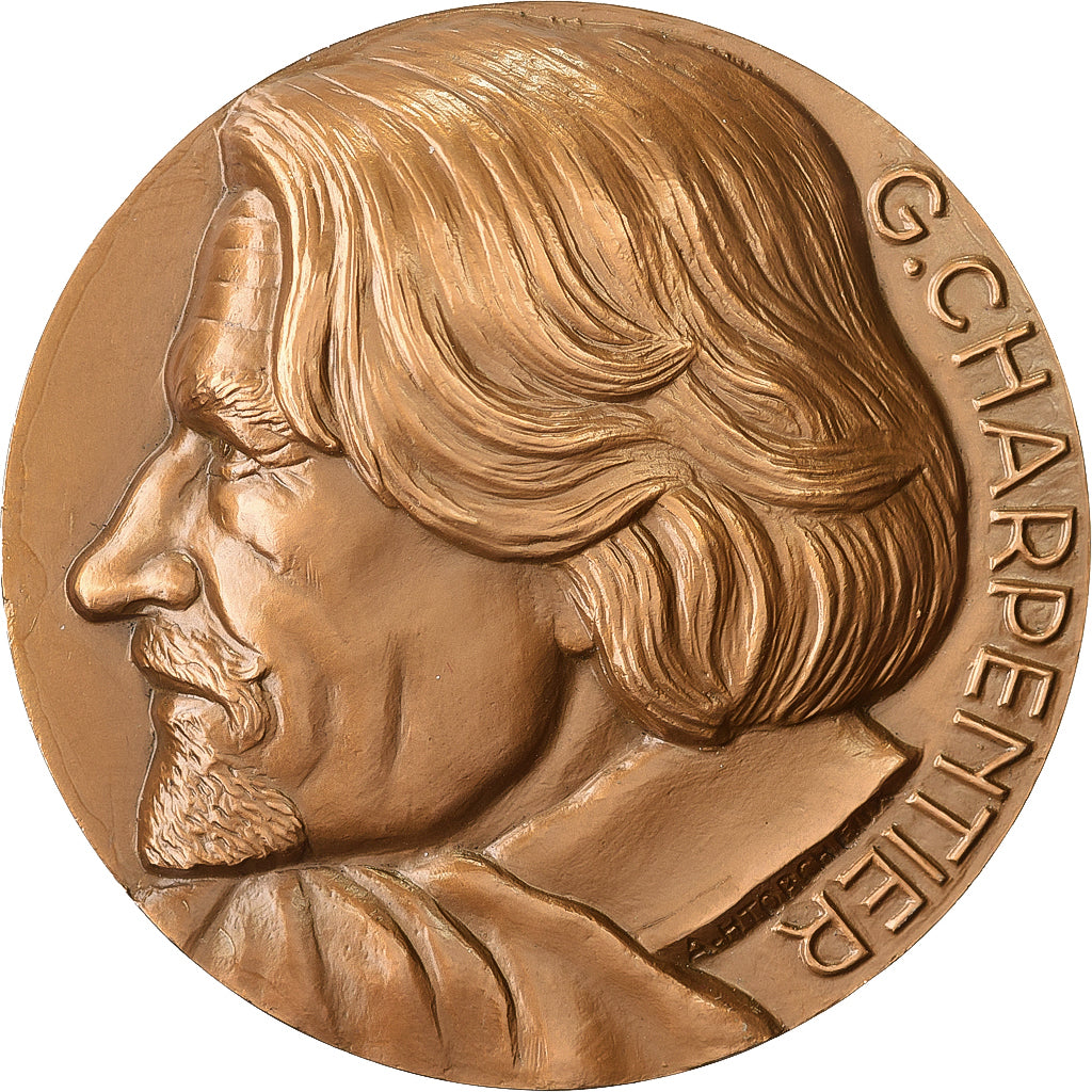 França, medalha, Gustave Charpentier, MDP, Bronze, Torcheux, MS(63)