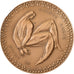 França, medalha, Sainte Lucie de Sicile, 1966, MDP, Bronze, BARREAULT