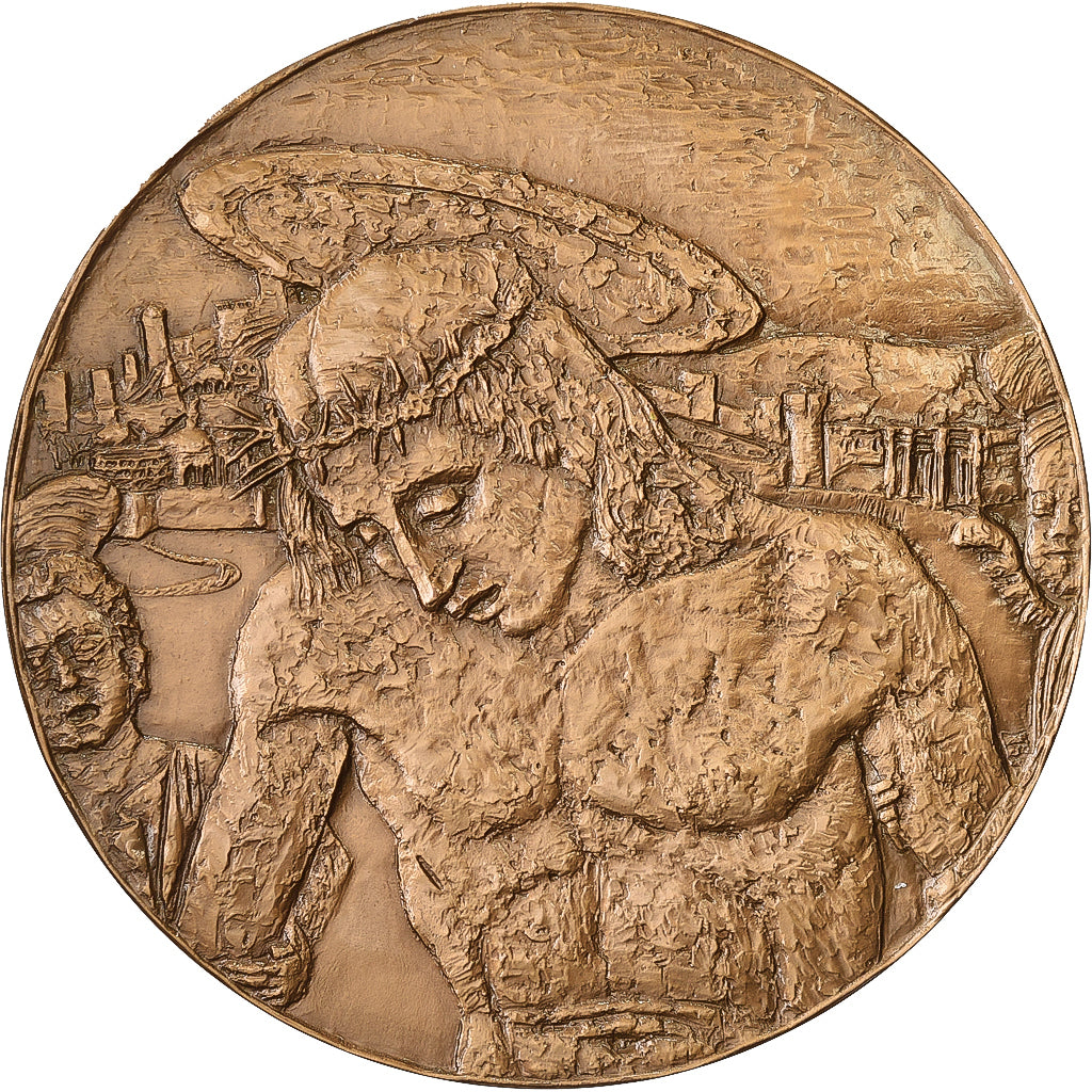 Francia, medaglia, Giovanni Bellini, 1967, MDP, Bronzo, Hélène Guastalla, SPL
