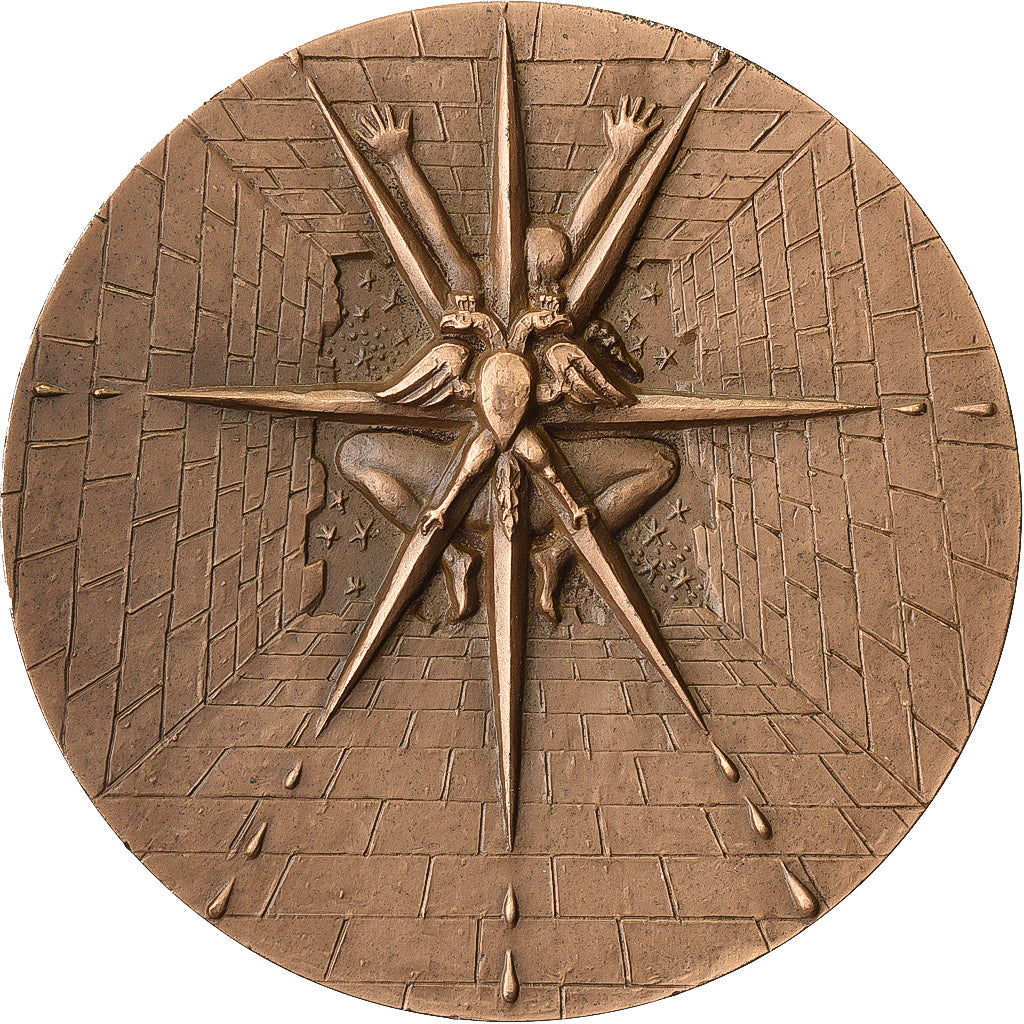 Francia, medaglia, Le Marquis de Sade, 1969, MDP, Bronzo, Lagriffoul, SPL-