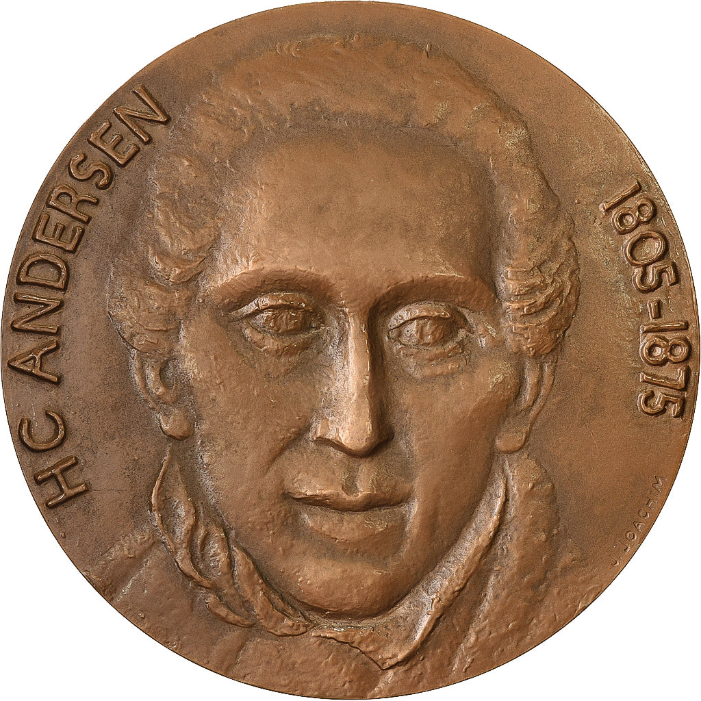 Francia, medaglia, Hommage à Andersen, 1967, Bronzo, J. Joachim, SPL