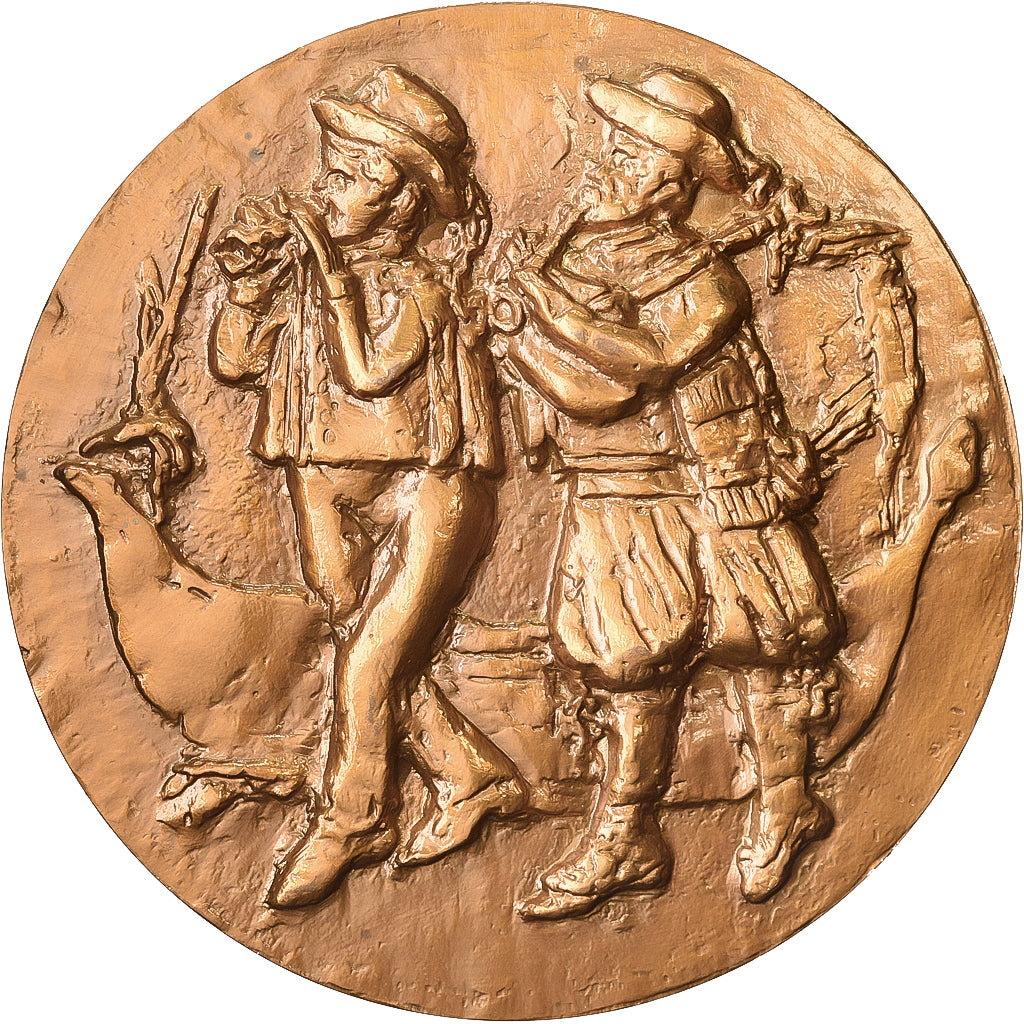 Francia, medaglia, Danse, Folklore, Bronzo, Bretagne joyeuse, SPL