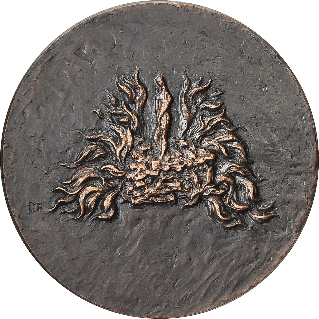 Francia, medaglia, Sainte Agnès, 1968, Bronzo, Flourat, SPL