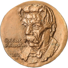 France, Medal, Albert Schweitzer, Bronze, Revol, MS(63)