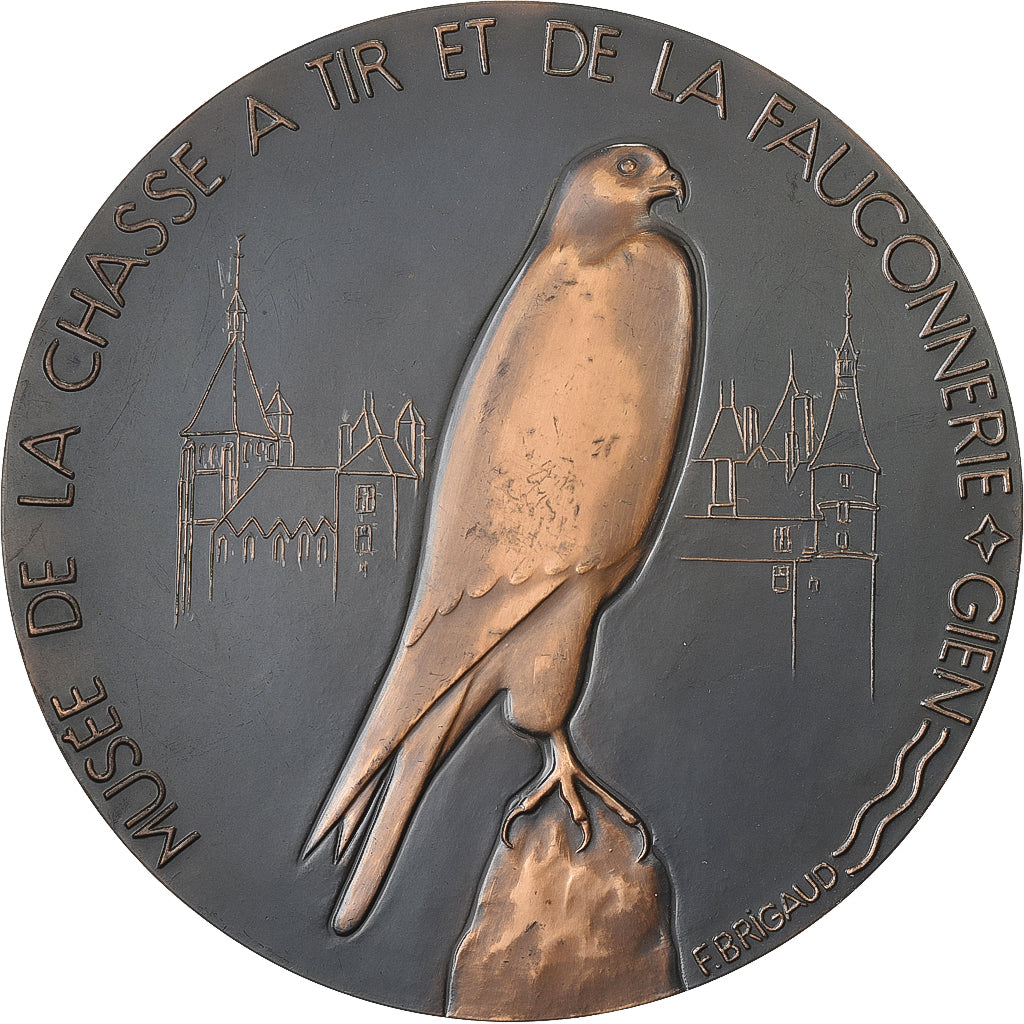 Francia, medaglia, Musée de la Chasse à Tir et de la Fauconnerie, Gien
