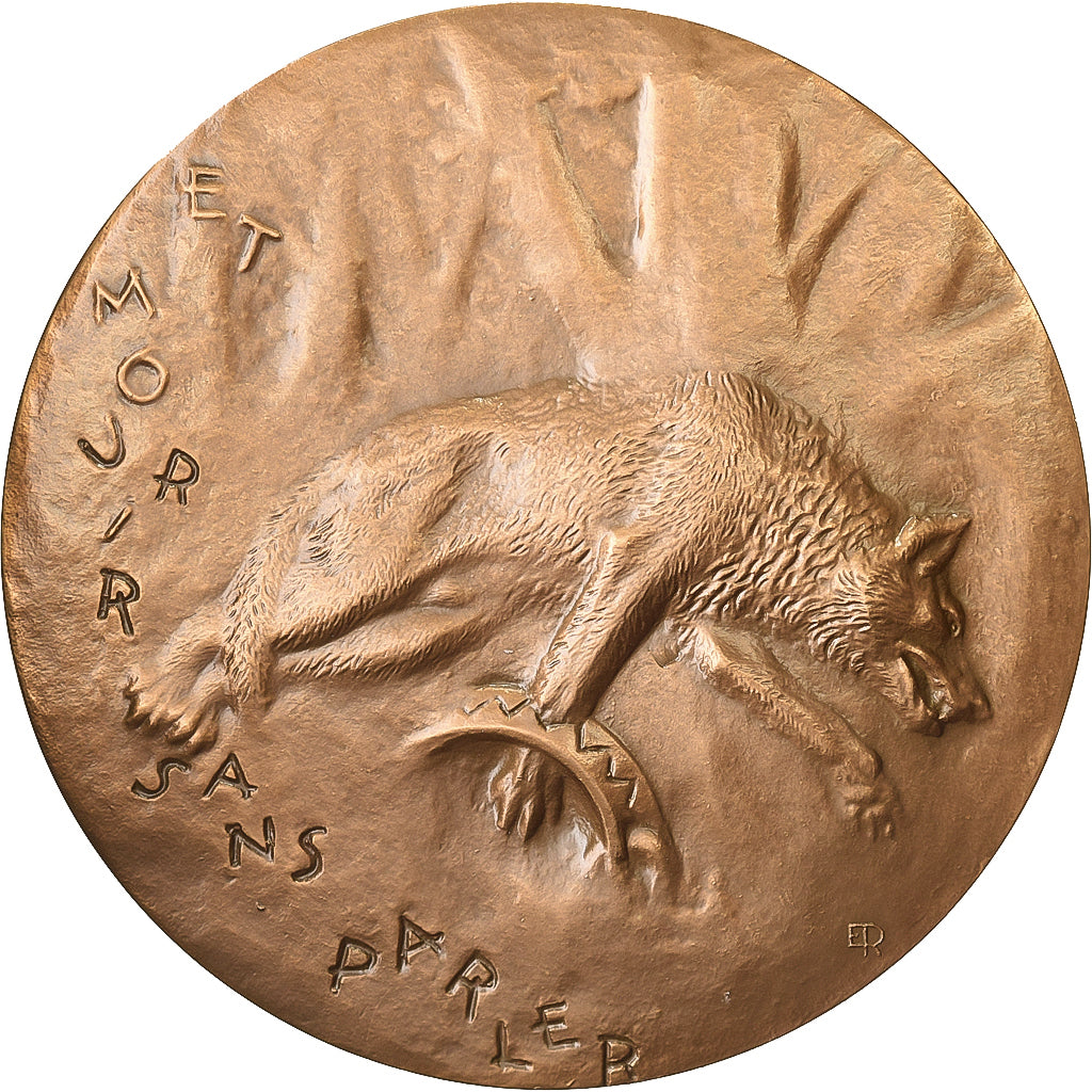 Francia, medaglia, Jean Moulin, n.d., Bronzo, Rousseau, FDC