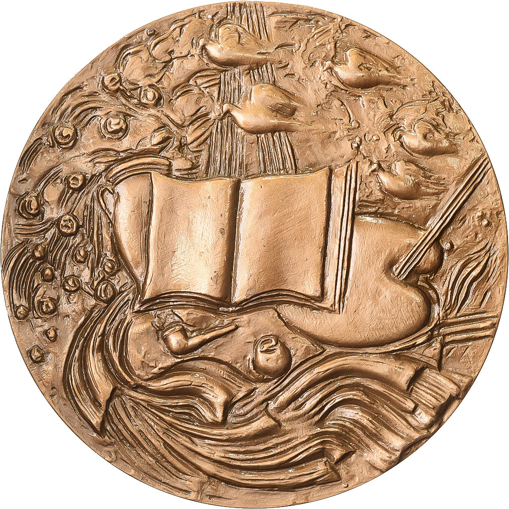 France, Medal, André Dignimont, n.d., Bronze, Belmondo, MS(63)