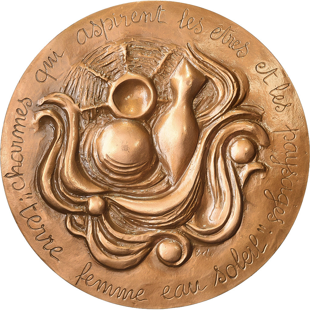 Francia, medaglia, John Steinbeck, Prix Nobel, 1962, Bronzo, BELOT André, SPL