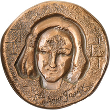 France, Medal, Anne Frank, Bronze, Simon, MS(63)
