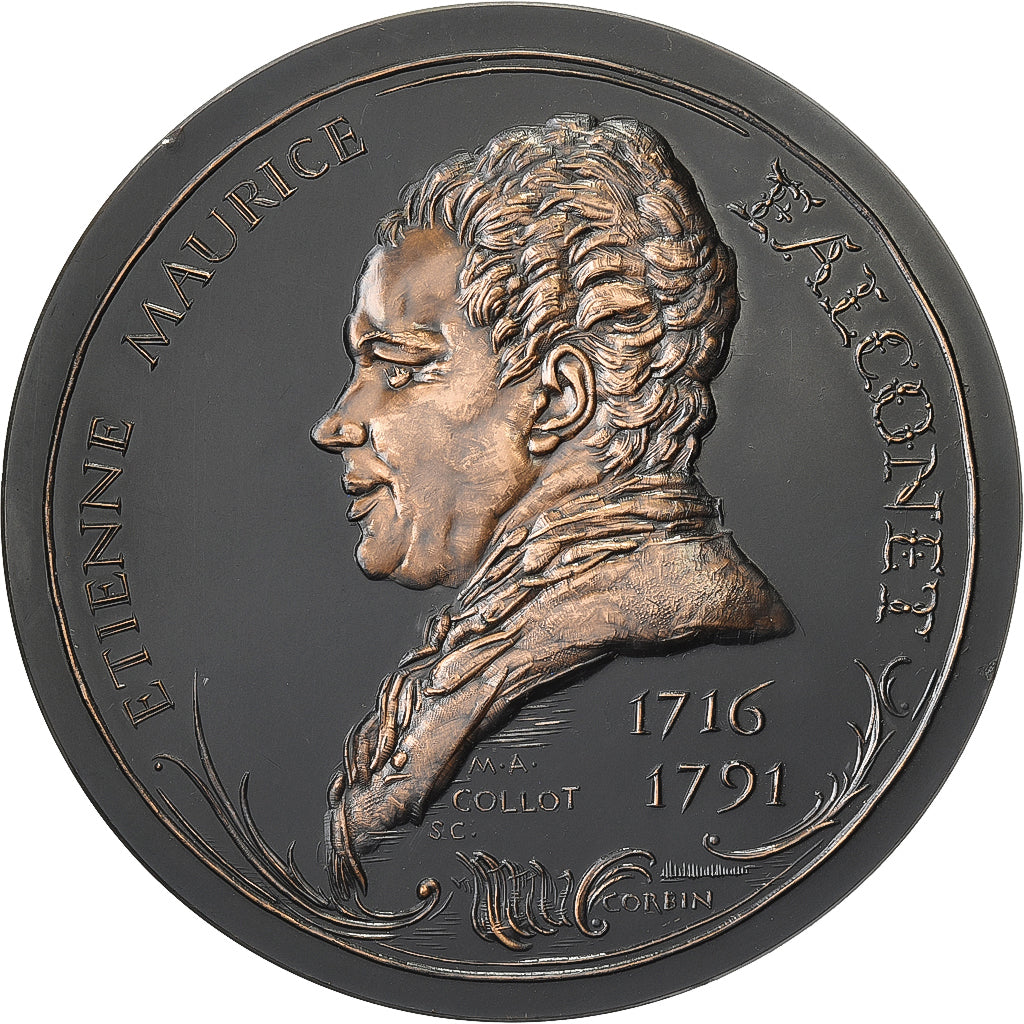Francia, medaglia, Maurice Falconnet, 1969, Bronzo, Corbin, SPL