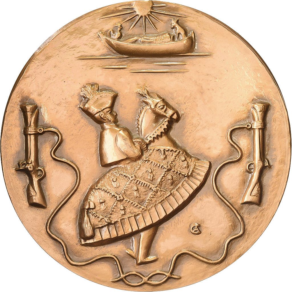 Francia, Medal, Saint-Tropez, Arts & Culture, XXth Century, FDC, Bronzo