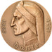 Francia, medaglia, Dante Alighieri, Bronzo, Bouret, SPL