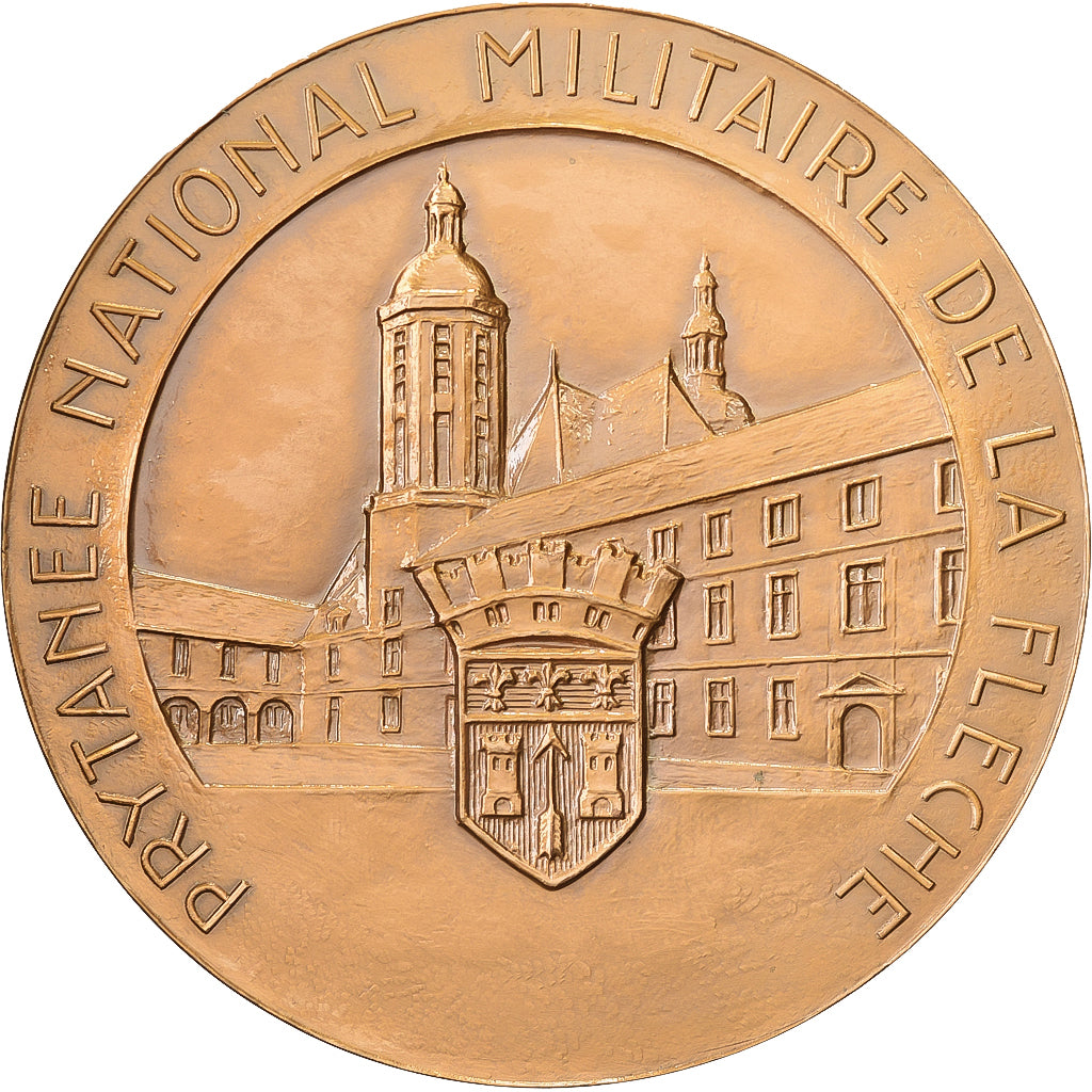 Francia, medaglia, La flèche - Prytanée national militaire, 1966, Bronzo