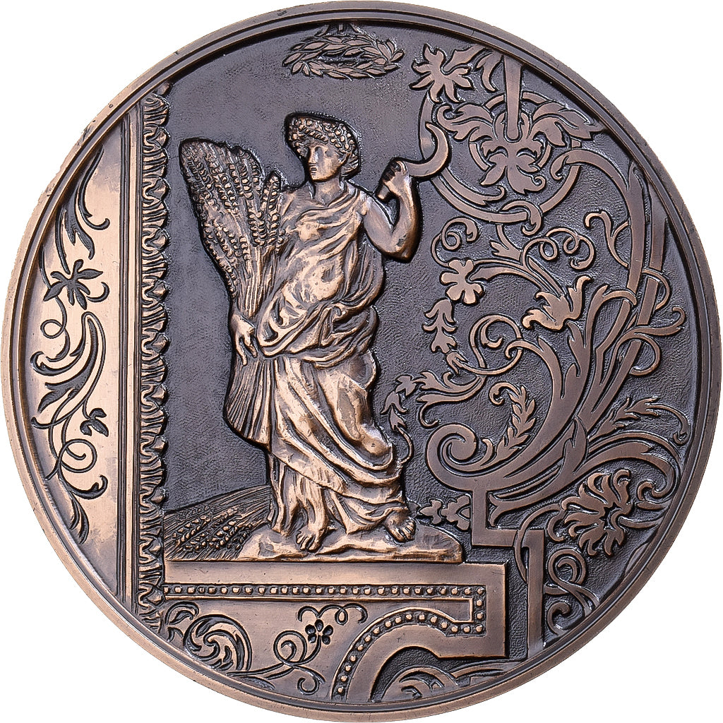 Francia, medaglia, André Charles Boulle, 1971, Bronzo, Rousseau, SPL