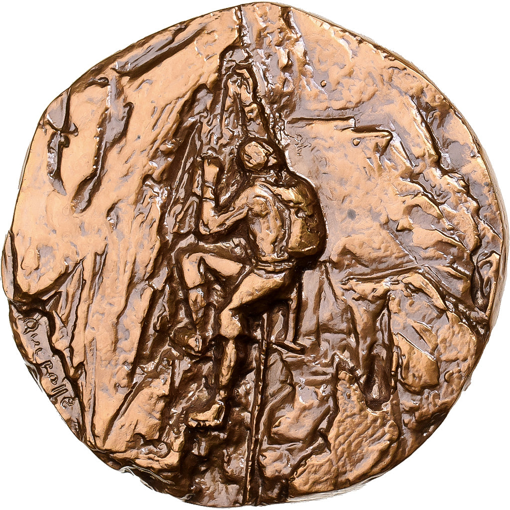 France, Medal, Alpinisme, Monnaie de Paris, Bronze, Quérolle, MS(63)