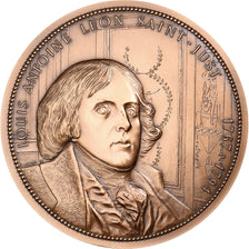 Francia, medaglia, Révolution, Louis Antoine Léon Saint-Just, 1988, Bronzo