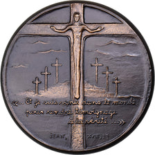 France, Médaille, Bible, Jean XVII 37, 1969, Bronze, SPL, Prinner