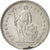Coin, Switzerland, 1/2 Franc, 1957, Bern, AU(55-58), Silver, KM:23