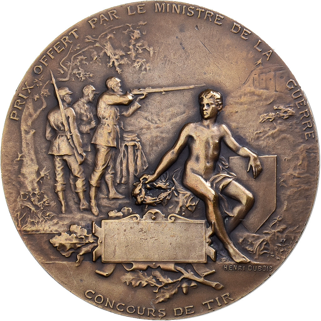 Francja, medal, Ministère de la Guerre, Concours de Tir, Brązowy, Dubois.H