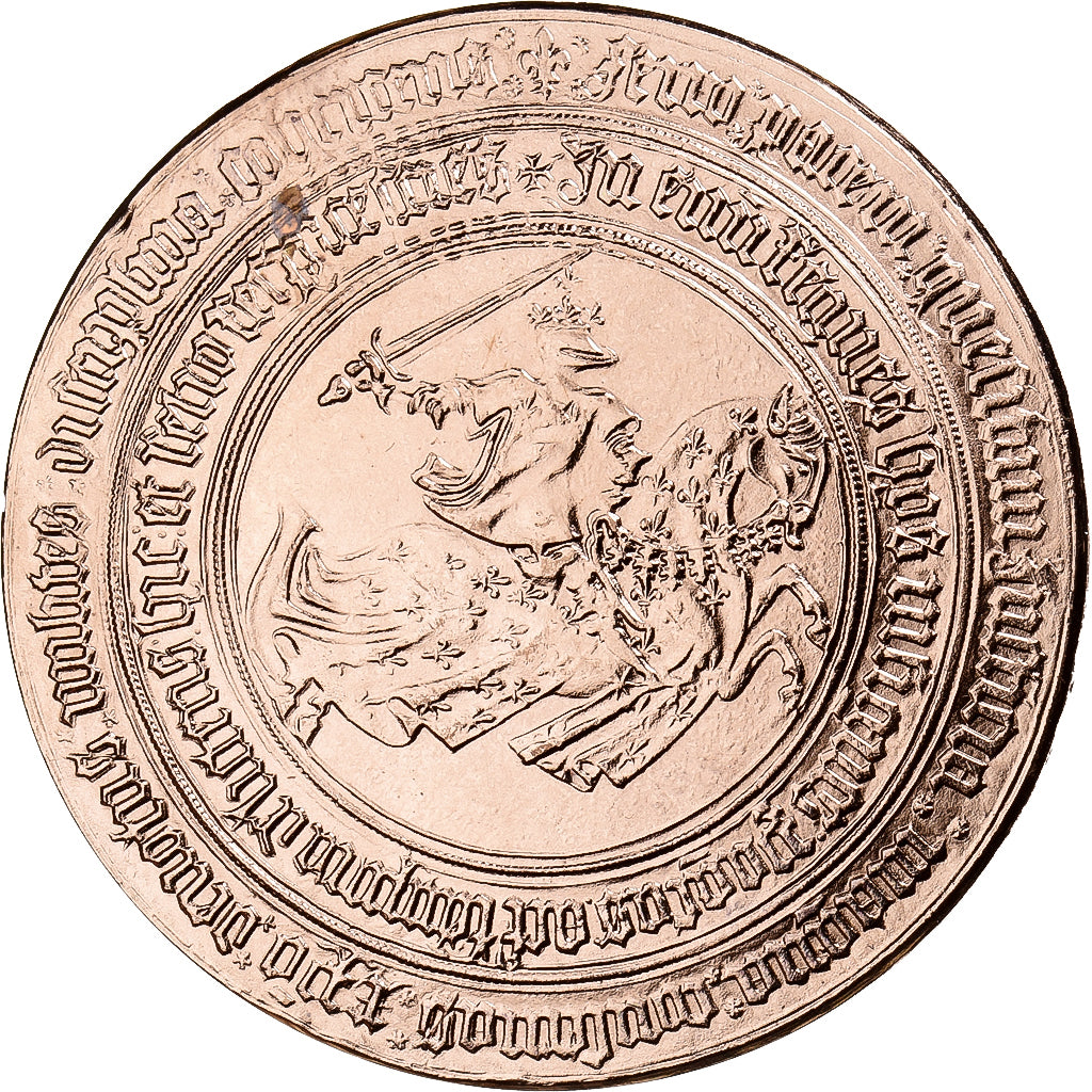 Francia, medaglia, Reproduction, Cavalier d'Or, Chaise d'Or, Bronzo, SPL