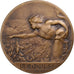 Francia, medaglia, Chambre de Commerce de Besançon et du Doubs, 1919, Bronzo