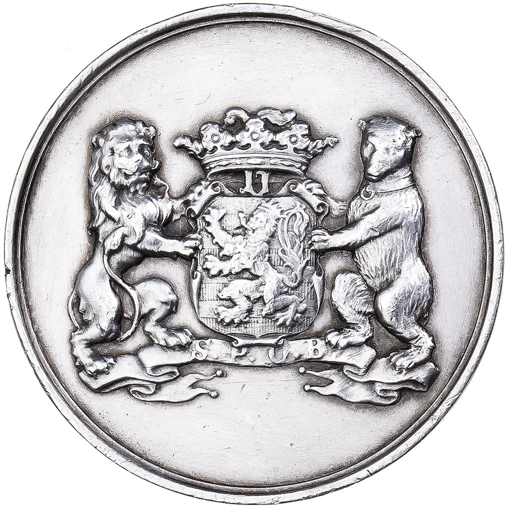 France, Medal, Recensement des Pauvres, Témoignage de Reconnaissance, 1858