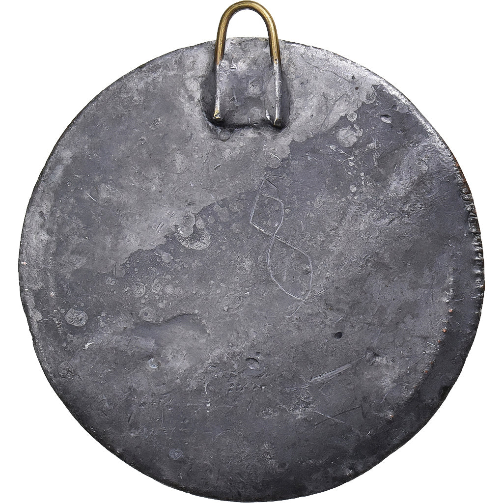 Duitsland, Medaille, Prusse, Wilhelm Koenig, Copper-Tin, Cliché Uniface, FR+