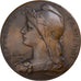 Francia, medaglia, Ecole des Beaux-Arts, Ville de Nîmes, Bronzo, O.Roty, BB