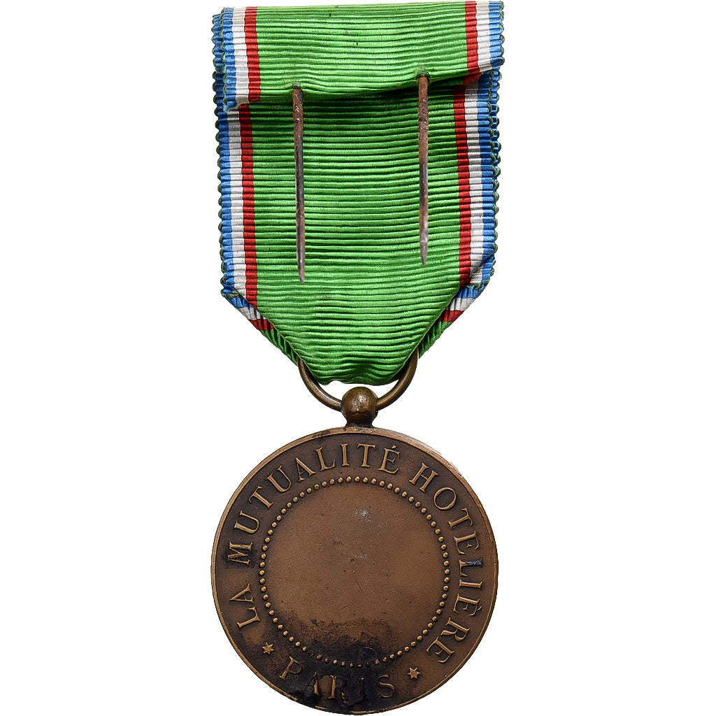 France, La Mutualité Hôtelière, Paris, Medal, Very Good Quality, Mattei