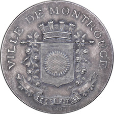 Francia, medalla, Prévoyance, Ville de Montrouge, Bronce plateado, MBC+
